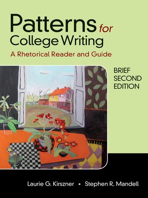 cover image of Patterns for College Writing, Brief Edition